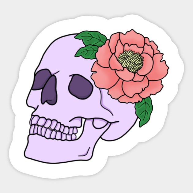 Pastel death Sticker by Jasmwills